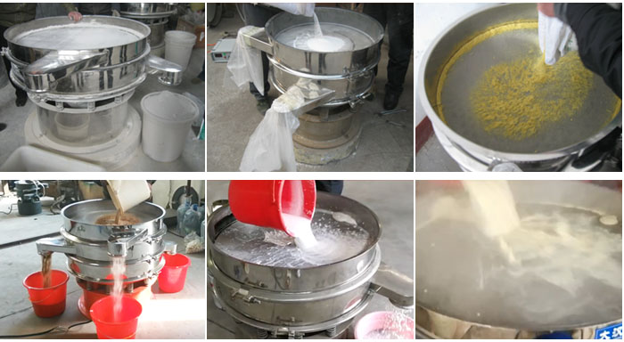 豆?jié){振動篩可適用于化工行業(yè)、食品行業(yè)、冶金礦業(yè)、公害處理等行業(yè)
