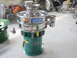 600型帶料斗，底框加高圓形篩