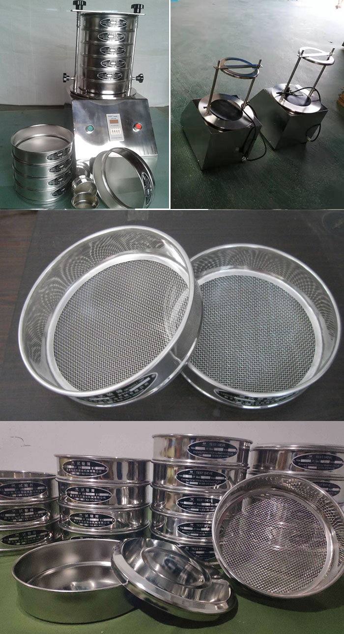 200mm型試驗篩篩框，篩機細節(jié)展示圖