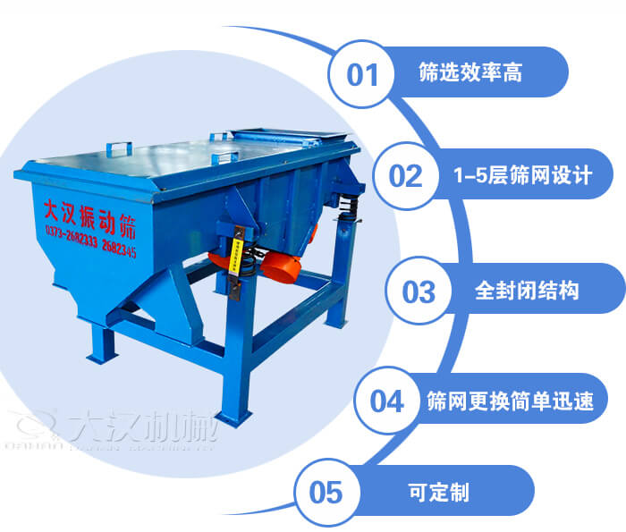 玉米篩選機(jī)特點(diǎn)：篩選效率高，1-5層篩網(wǎng)設(shè)計(jì)，全封閉結(jié)構(gòu)等。
