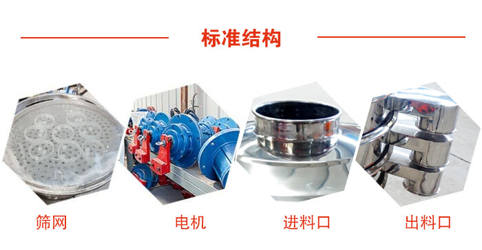 標(biāo)準(zhǔn)篩，篩網(wǎng)，電機(jī)，進(jìn)料口，出料口